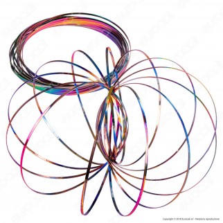 Champ Flow Bracelet Bracciale 3D a Molla Multigioco - Rainbow
