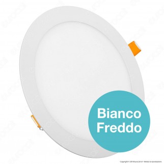 V-Tac VT-1808 RD Pannello LED Rotondo 18W SMD da Incasso con Driver -