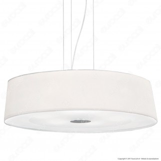 Ideal Lux Hilton SP6 Lampadario in Metallo con Portalampada per