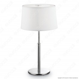 Ideal Lux Hilton TL1 Lampada da Tavolo in Metallo con Portalampada