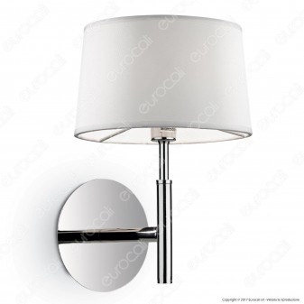 Ideal Lux Hilton AP1 Lampada da Parete in Metallo con Portalampada per Lampadine G9