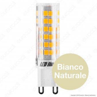 LED Line Lampadina LED G9 6W Bulb