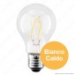 Immagine 2 - LED Line Lampadina LED E27 4W Bulb A60 Filamento Grafene - mod.