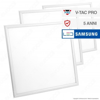 V-Tac VT-645 6 Pannelli LED Chip Samsung 60x60 45W SMD con Driver -