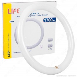 Life Circolina LED T9 G10q 19W Lampadina Diametro 30cm - mod.