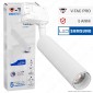 V-Tac PRO VT-407 Track Light LED COB 7W Colore Bianco Chip Samsung - SKU 350 / 351 / 352
