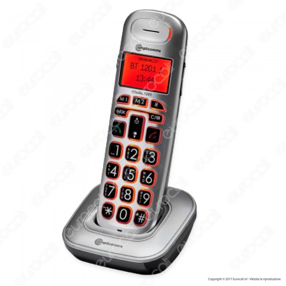 Amplicomms BigTel 1201 Componente Mobile Aggiuntivo per Telefoni per Amplicomms BigTel 1201 Componente Mobile Aggiuntivo per Telefoni per