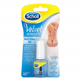 Scholl Velvet Smooth Olio Nutriente per Unghie - Flacone 7,5 ml