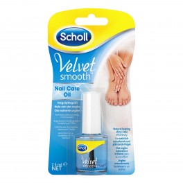 Scholl Velvet Smooth Olio Nutriente per Unghie - Flacone 7,5 ml