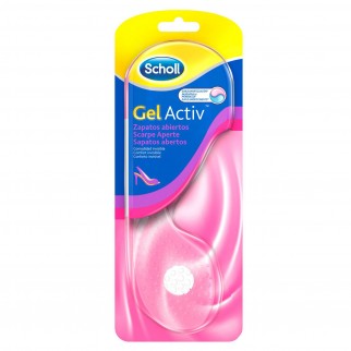 Scholl Gel Activ Solette Donna Invisibili per Scarpe Aperte Uso