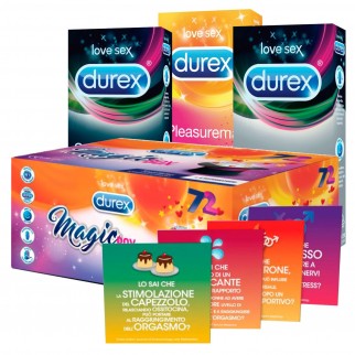 Durex Magic Box Preservativi Misti - 72 Preservativi + 6