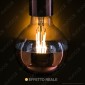 Immagine 3 - Daylight Lampadina E27 Filamenti LED 7W Globo G95 con Calotta Ramata
