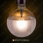 Immagine 3 - Ideal Lux Lampadina E27 Filamenti LED 8W Globo G125 con Calotta