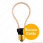 Immagine 2 - Segula Art Line Lampadina E27 Filamento LED Modellato 8W Forma Bulb