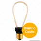 Immagine 2 - Segula Art Line Lampadina E27 Filamento LED Modellato 8W Forma Bulb
