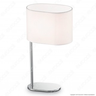 Ideal Lux Sheraton TL1 Lampada da Tavolo in metallo con Portalampada