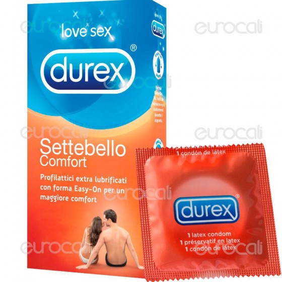 Preservativi Durex Settebello Comfort - Scatola 6 / 12 pezzi Preservativi Durex Settebello Comfort - Scatola 6 / 12 pezzi