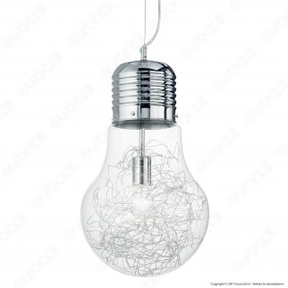 Ideal Lux Luce Max SP1 Big Lampadario in Metallo con Portalampada
