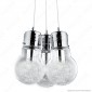 Ideal Lux Luce Max SP3 Lampadario in Metallo con Portalampada Attacco E27 - mod. 081762 [TERMINATO]