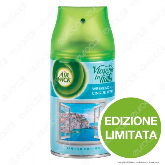 Air Wick Pure Freshmatic Viaggio in Italia Weekend Alle Cinque Terre Air Wick Pure Freshmatic Viaggio in Italia Weekend Alle Cinque Terre