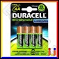 Duracell Precharged 1950mAh Pile Ricaricabili Stilo AA - Blister 4 Batterie [TERMINATO]