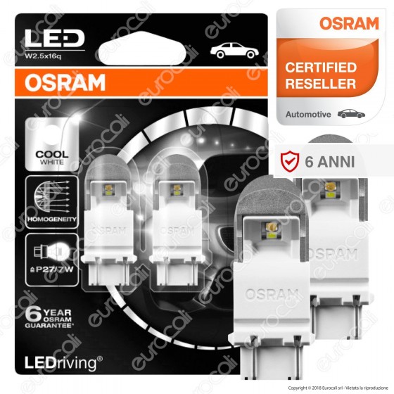 Osram LEDriving PREMIUM Lampada LED Retrofit 2W - 2 Lampadine P27/7W Osram LEDriving PREMIUM Lampada LED Retrofit 2W - 2 Lampadine P27/7W
