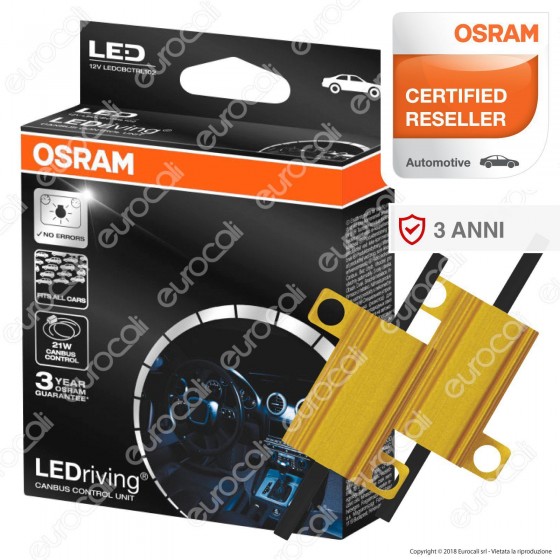 Osram LEDriving Canbus Control Unit - 2 Unità di Controllo Osram LEDriving Canbus Control Unit - 2 Unità di Controllo
