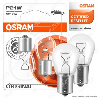 Osram Original 21W- 2 Lampadina P21W