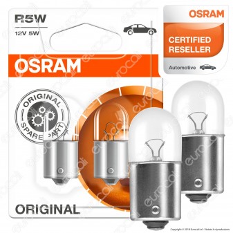 Osram Original Line 5W - 2 Lampadina R5W