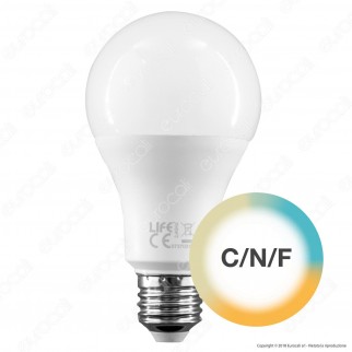 Life Lampadina LED Smart Life Wi-Fi E27 10W Bulb A70 Tricolor
