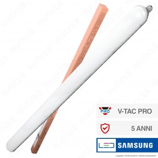V-Tac VT-180 Tubo LED Plafoniera 60W Lampadina 180cm Impermeabile con