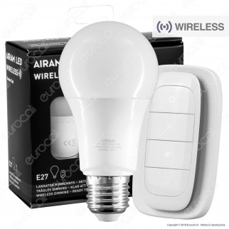 Bot Lighting Airam Starter Set Wireless Lampadina LED E27 9W Bulb A60