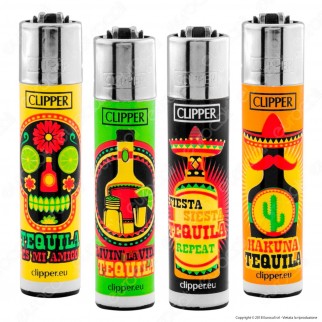 Clipper Large Fantasia Tequila Time - 4 Accendini [TERMINATO]