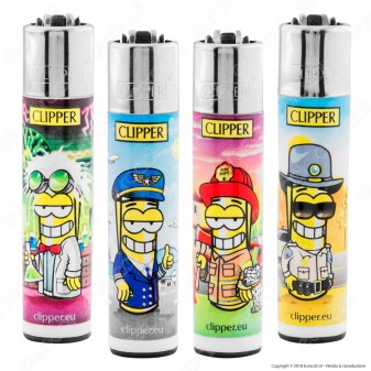 Clipper Large Fantasia Clipperman Jobs - 4 Accendini [TERMINATO]