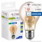 Immagine 1 - V-Tac VT-214 Lampadina LED E27 4W Bulb A60 Filamento Ambrata Chip