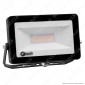 Immagine 1 - Qtech Faro LED SMD 30W Ultra Sottile da Esterno Colore Nero - mod.