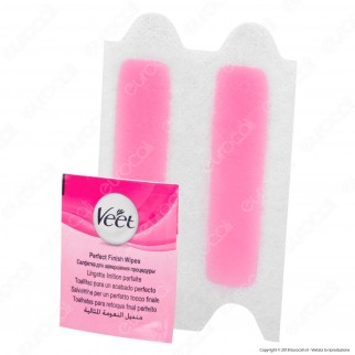 Veet Strisce Depilatorie Viso Easy Gelwax Technology per Pelli