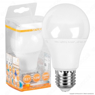 SkyLighting Lampadina LED E27 12W Bulb A60 - mod. A60-I2712C /