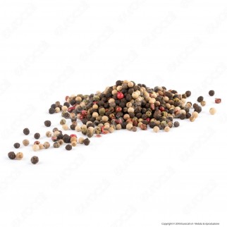 Gianco Pepe Mix in Grani - Vasetto in Vetro