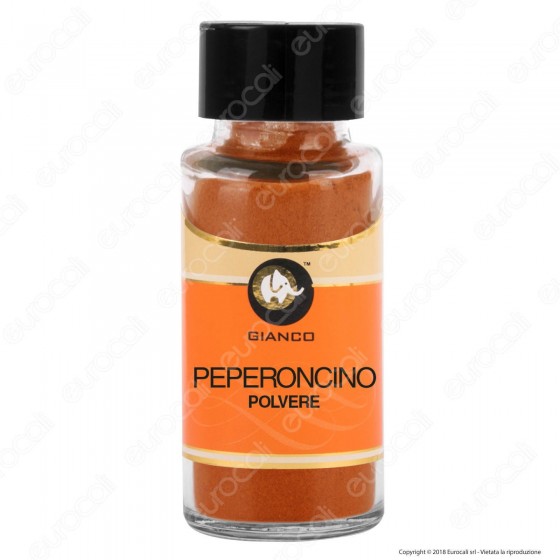 Gianco Peperoncino in Polvere - Vasetto in Vetro Gianco Peperoncino in Polvere - Vasetto in Vetro