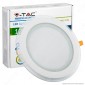 V-Tac VT-1202G RD Pannello LED Rotondo 12W SMD2835 da Incasso - SKU 4744 / 6279 [TERMINATO]
