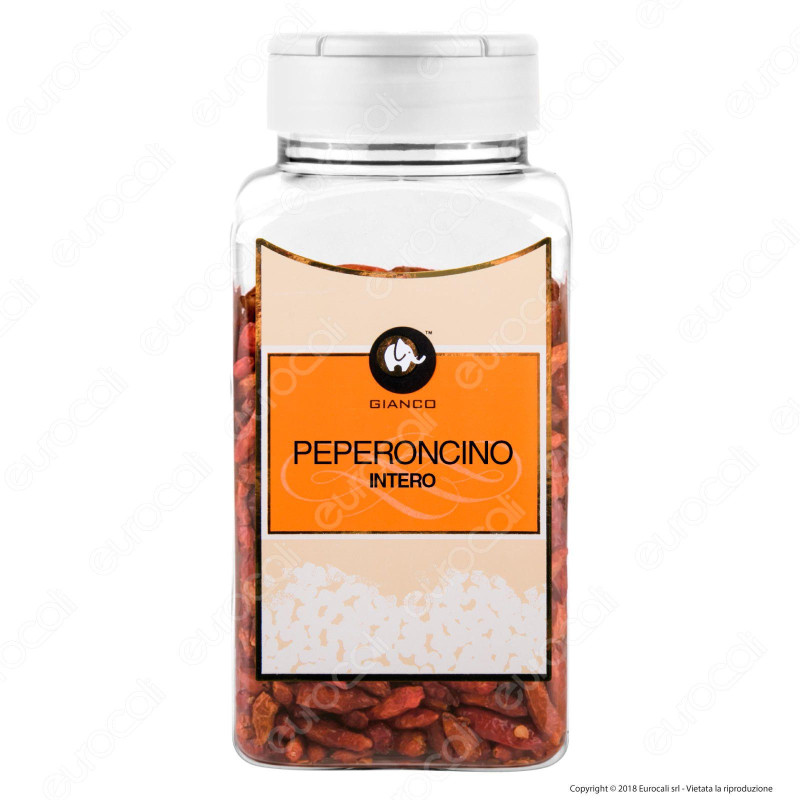 Gianco Peperoncino Intero - Maxi Barattolo da 800 ml [TERMINATO]