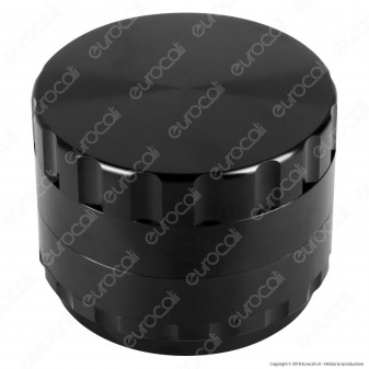 Grinder Tritatabacco 4 Parti in Metallo - con Chiave per Smontaggio