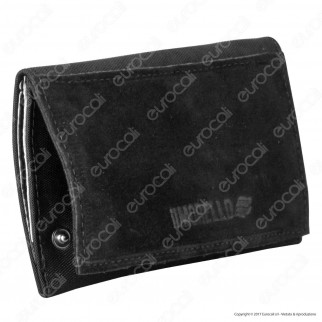 Il Morello Classic Portatabacco in Vera Pelle Nera