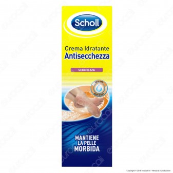 Scholl Crema Idratante Antisecchezza - Tubetto da 75ml