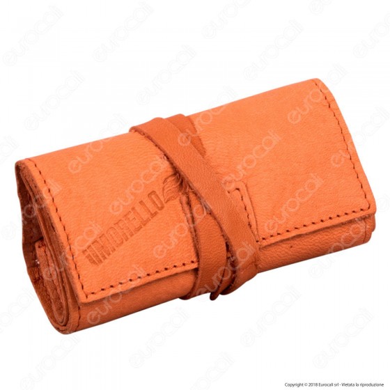 Il Morello Pocket Mini Portatabacco in Vera Pelle Colore Rosa Antico Il Morello Pocket Mini Portatabacco in Vera Pelle Colore Rosa Antico