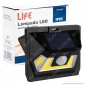 Immagine 1 - Life Lampada LED da Muro 7W con Pannello Solare e Sensore di