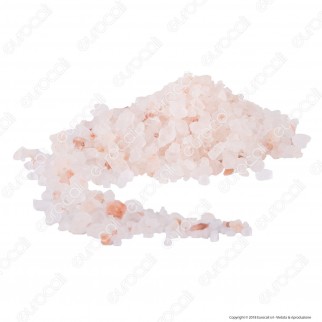 Gianco Sale Rosa dell'Himalaya in Grani - Vasetto in Vetro con Tappo