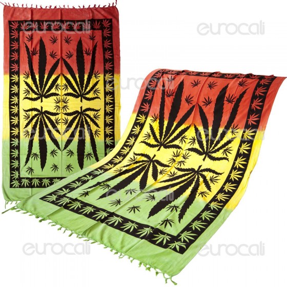 Telo Decorativo da Muro - Rasta Leaf Telo Decorativo da Muro - Rasta Leaf