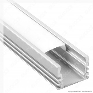 V-Tac VT-8116 Profilo in Alluminio per Strisce LED - Lunghezza 2